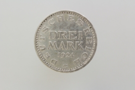 3 REICHSMARK 1924 G