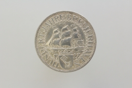 3 REICHSMARK 1927 A - BREMERHAVEN