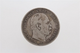 2 MARK 1876 C - WILHELM I (PRUSSIA) 