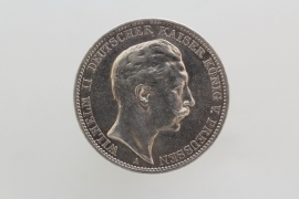 3 MARK 1910 A - WILHELM II (PRUSSIA) 