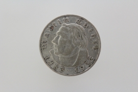 2 REICHSMARK 1933 D - MARTIN LUTHER 