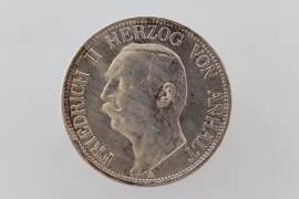 3 MARK 1909 A - FRIEDRICH II (ANHALT) 