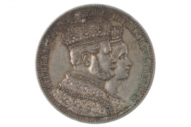 1 TALER 1861 A - WILHELM I (PREUSSEN)