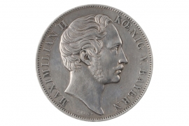 DOPPELGULDEN 1855 - MAXIMILIAN II (BAVARIA)