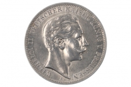 3 MARK 1910 A - WILHELM II (PRUSSIA) 