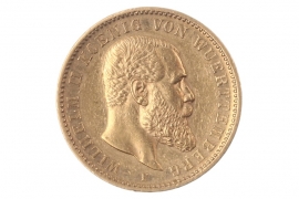 20 MARK 1894 F - WILHELM II (WURTTEMBERG) 