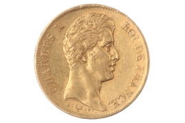 40 FRANCS 1830 A - CHARLES X (FRANCE) 