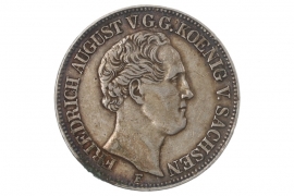 1 TALER 1850 - FRIEDRICH AUGUST (SACHSEN)