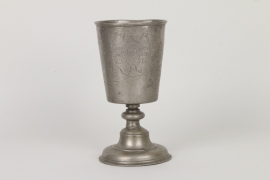 Zunftpokal der Sporergesellen, deutsch, datiert 1673