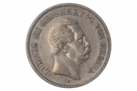 2 MARK 1876 H - LUDWIG III (HESSEN)