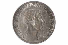 1 KRONENTALER 1833 - WILHELM (WÜRTTEMBERG)