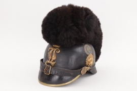 Bavaria - M1868 Infanterie officer's Raupenhelm