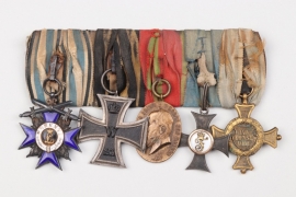 WW1 5-place medal bar