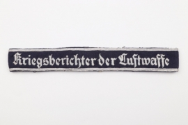 "Kriegsberichter der Luftwaffe" officer's cuffband