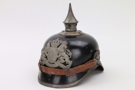 Bayern - M1915 "Ersatz" Infanterie spike helmet - EM/NCO