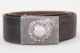 Heer EM/NCO field belt & buckle - R.S.&S.