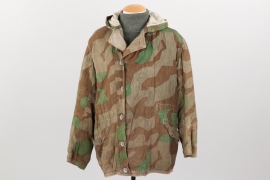 Heer non-reversible splinter camo parka