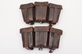 2 + Luftwaffe K98 magazine pouches