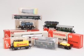 Fleischmann - Konvolut Wagons