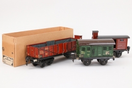 Märklin - Drei Wagons Spur 0