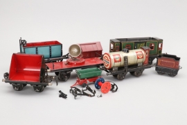 Märklin - Bing - Konvolut Wagons