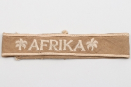 Wehrmacht AFRIKA cuff title