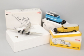 Märklin - Konvolut Flugzeug & Fahrzeuge