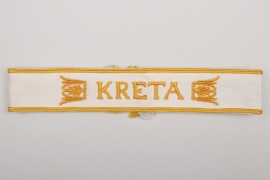 Wehrmacht KRETA cuff title