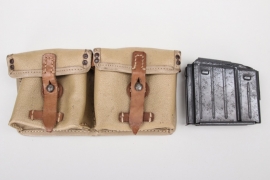 1944 Wehrmacht K43 magazine pouch + magazine