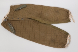 Wehrmacht quilted reversible winter trousers