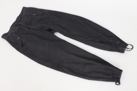 Heer Panzer black trousers - B41