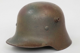 Volkssturm M18 camo helmet - "G.62"