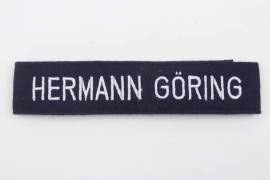 Luftwaffe "HERMANN GÖRING" EM cuff title