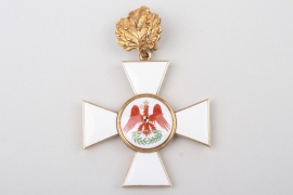 Prussia - Red Eagle Order Cross 2nd Class with Oak Leaves