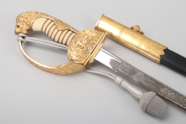 Kriegsmarine officer's sabre with portepee - Eickhorn