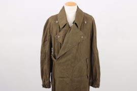 Wehrmacht tropical motorcyclist's coat