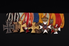 Impressive 9-place medal bar