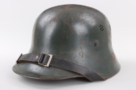 Fieldgrey Luftschutz M38 helmet (gladiator)