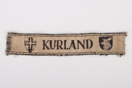 Wehrmacht "KURLAND" cuff title