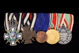 Prussia medal bar with Royal House Order of Hohenzollern