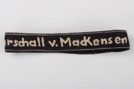 Rudi Neuhaus - cuff title "Feldmarschall v. Mackensen"