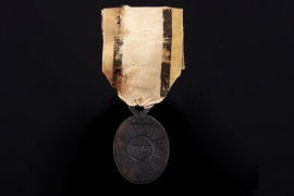 Prussia - War memorial medal 1813 - 1815 for non-combatants with the year 1815 - original ribbon