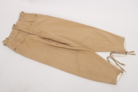 Waffen-SS tropical straight trousers