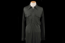 Late-war Heer / Waffen-SS issue service shirt, « Aertex »