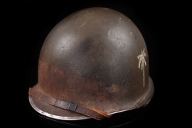 USM1 paratrooper combat helmet, « 551st PIB »