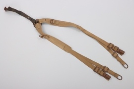 Wehrmacht belt support strap from webbing material (y-strap)