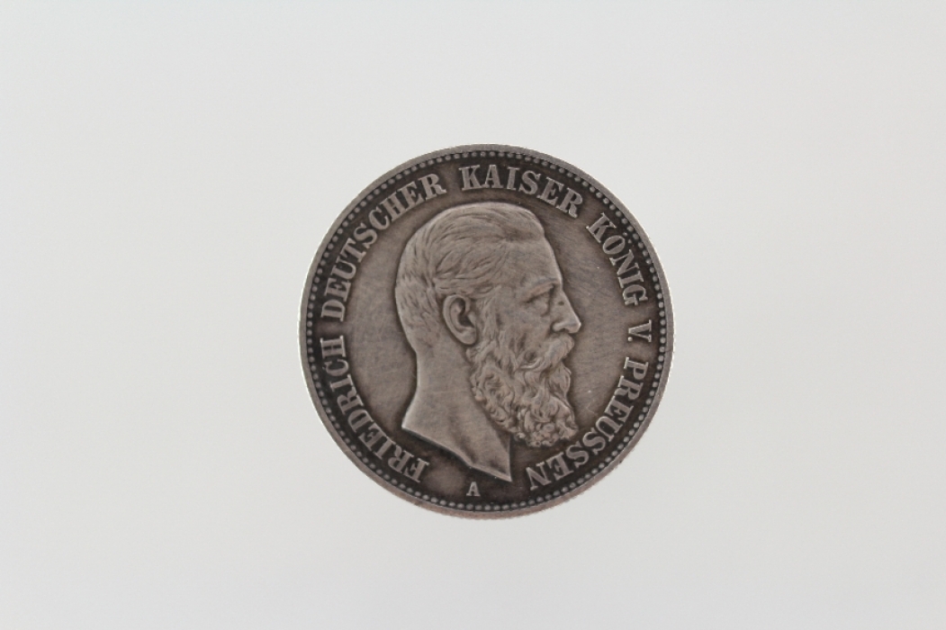 2 MARK 1888 A - FRIEDRICH III (PRUSSIA) 