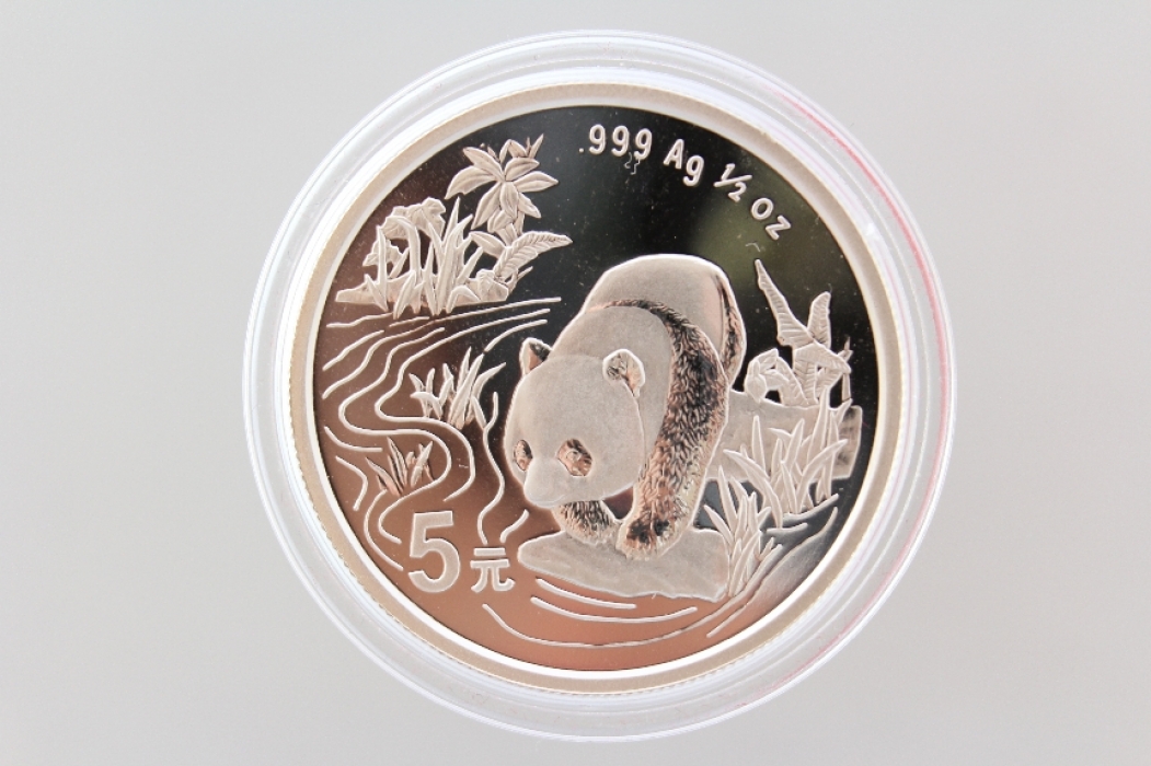 5 YUAN - 1/2 OZ. PANDA 1997 (CHINA) 