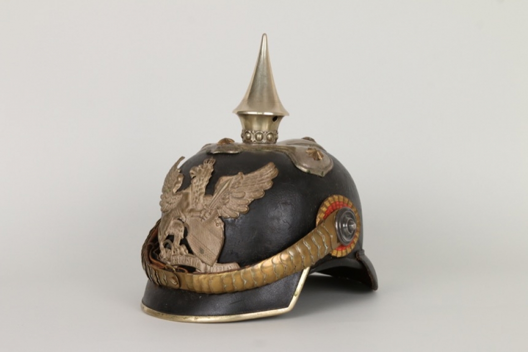 Baden Pickelhaube für Offiziere der Dragoner