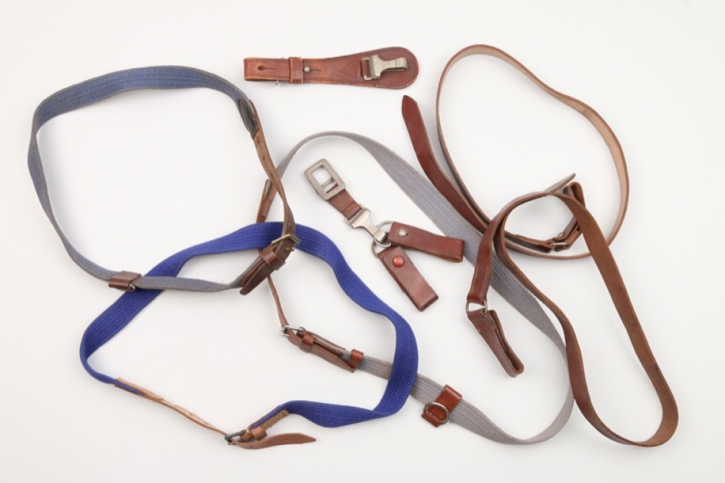 Heer lot of uniform belts & straps